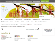 Tablet Screenshot of cpas-cw.be